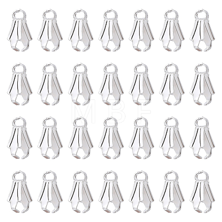 200Pcs Alloy Ice Pick Pinch Bails FIND-SC0006-13S-1