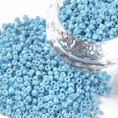 Opaque 8/0 Glass Seed Beads SEED-S023-01B-03-1