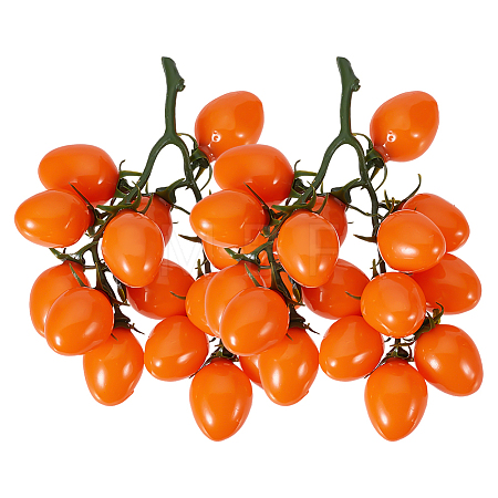 Plastic Imitation Cherry Tomato AJEW-WH0871-13-1