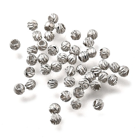 Brass Beads KK-B147-02A-P-1