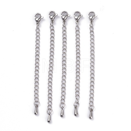 Tarnish Resistant 304 Stainless Steel Chain Extender X-STAS-G221-27P-1