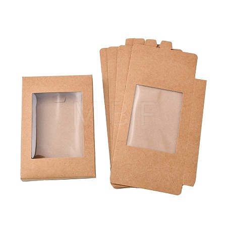 Foldable Creative Kraft Paper Box CON-L018-C06-1