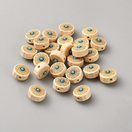 Natural Wood Beads WOOD-CJC0001-27E-1-1