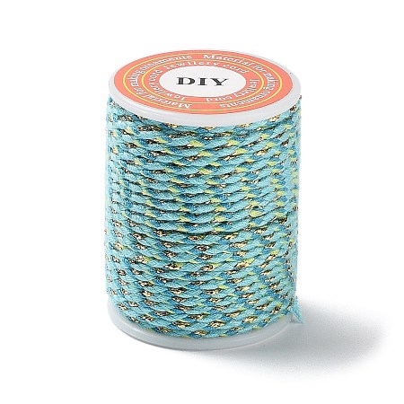 4-Ply Polycotton Cord with Metallic Thread OCOR-Z003-D112-1