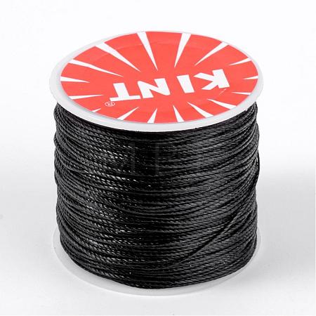 Round Waxed Polyester Cords YC-K002-0.45mm-20-1