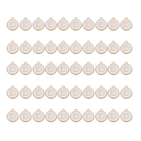 Golden Plated Alloy Charms ENAM-SZ0001-25A-D-1