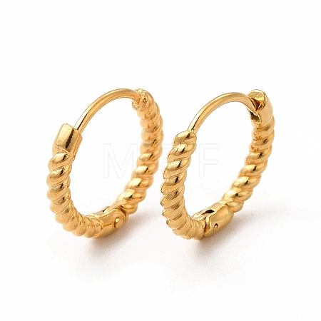 316 Stainless Steel Hoop Earrings for Women EJEW-C004-16B-G-1