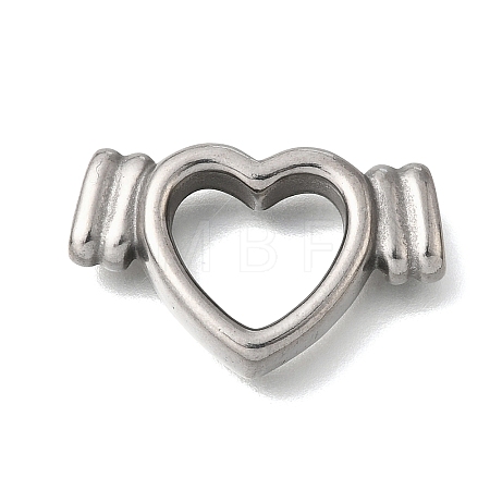304 Stainless Steel Slide Charms STAS-F356-09P-1