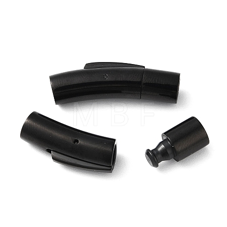 304 Stainless Steel Bayonet Clasps STAS-I013-5mm-B-1-1