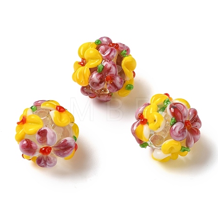 Handmade Lampwork Beads LAMP-B025-03B-16-1