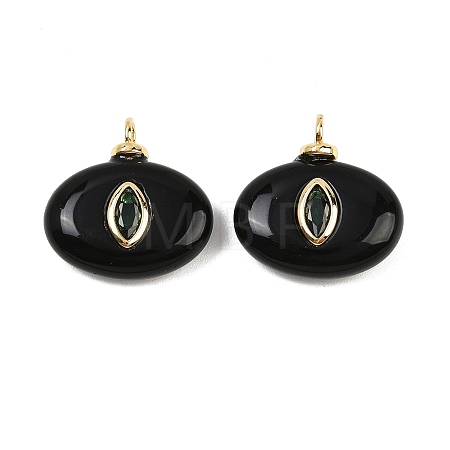 Natural Black Onyx(Dyed & Heated) Pendants KK-B157-42H-10-1