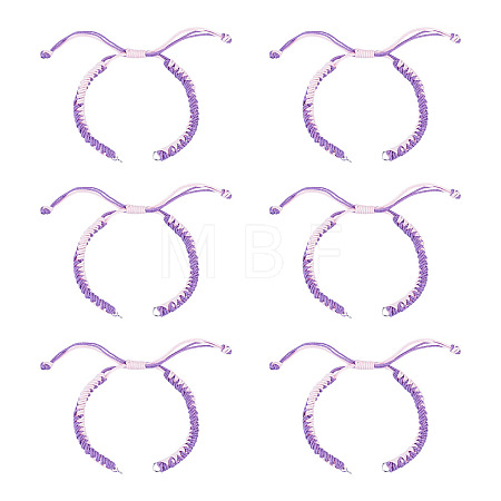 Nylon Thread Bracelets Making AJEW-TAC00103-1