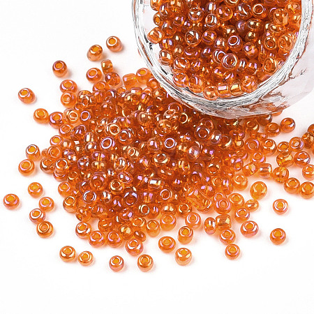 Round Glass Seed Beads SEED-A007-3mm-169-1