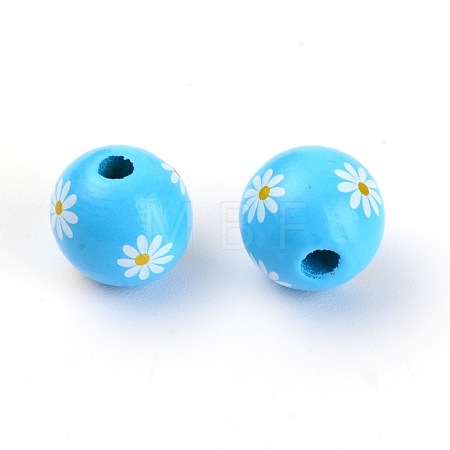 Schima Superba Wood Beads WOOD-TAC0003-92G-1