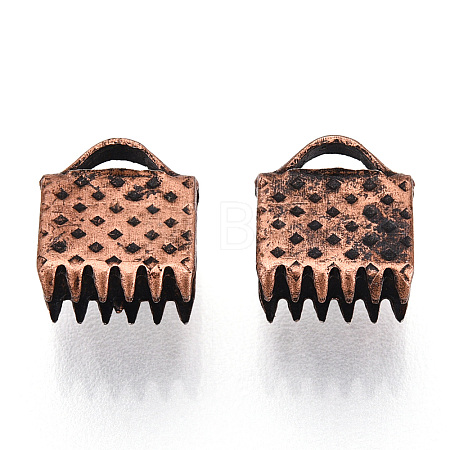 Iron Ribbon Crimp Ends IFIN-ZX025-R-NF-1