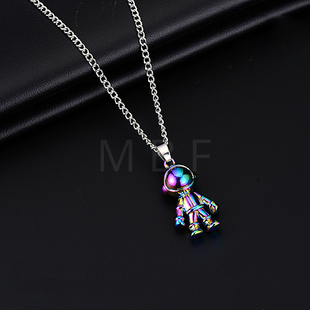Alloy Pendant 201 Stainless Steel  Chain Necklaces for Men FS-WG0EA78-09-1