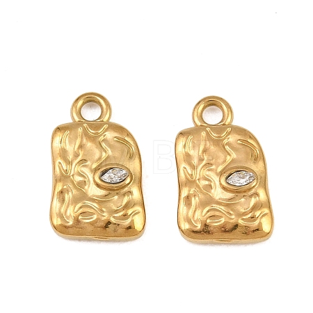 304 Stainless Steel Pendants RB-CBABFDA-02G-1
