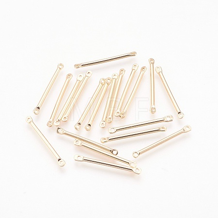 Brass Bar Links connectors X-KK-T020-23G-1