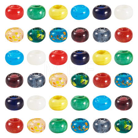 100Pcs Handmade Lampwork Beads LAMP-TA0001-63-1