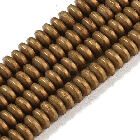 Electroplated Synthetic Non-magnetic Hematite Beads Strands G-E618-08C-1