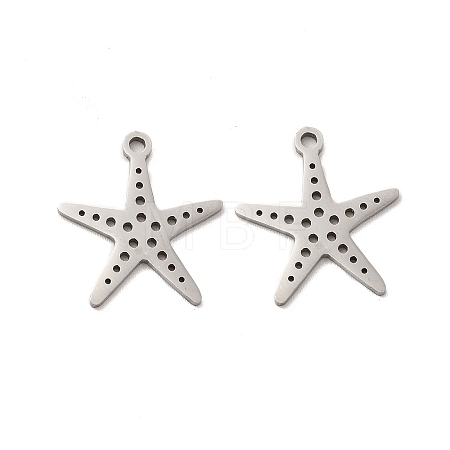 Non-Tarnish 201 Stainless Steel Pendants STAS-K251-075P-1