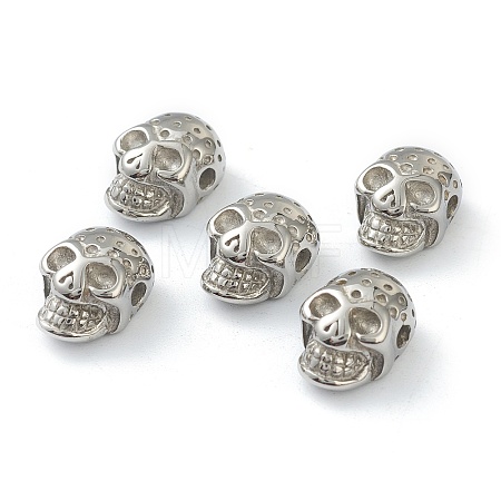 Non-Tarnish 304 Stainless Steel Beads STAS-G244-43B-P-1