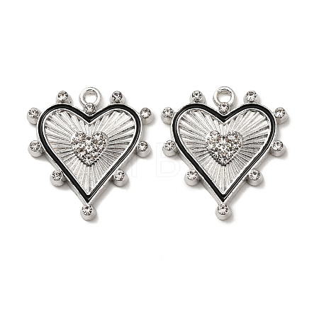Alloy Enamel Pendants FIND-K030-17G-P-1