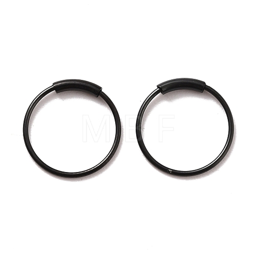 304 Stainless Steel Hoop Earrings STAS-Z037-02EB-1