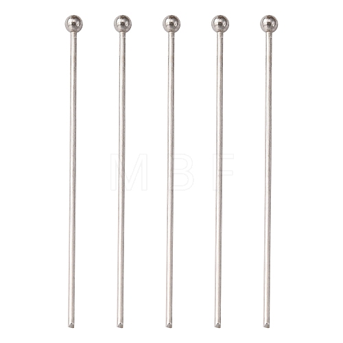 304 Stainless Steel Ball Head Pins STAS-K146-045-35x0.7mm-1
