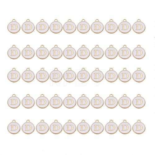 Golden Plated Alloy Charms ENAM-SZ0001-25A-D-1