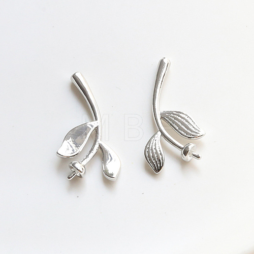 Brass Leaf Head Pins BAPE-PW0002-15C-02-1