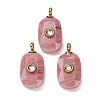 Natural Rhodonite Pendants STAS-C184-14C-01-1
