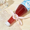 Brass Wax Seal Stamp with Wood Handle AJEW-WH0412-0281-4