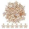 50Pcs Alloy Enamel Pendants ENAM-DC0002-34-1