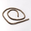 Electroplate Non-magnetic Synthetic Hematite Bead Strands G-F300-48A-F06-2
