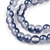 Baking Paint Transparent Glass Beads X1-DGLA-N011-4mm-08-3