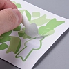 Bowknot & Heart Pattern Decorative Stickers Sheets DIY-L037-G09-3