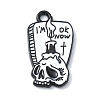 Halloween Theme Alloy Enamel Pendants FIND-Q102-01B-1