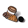 Coffee Themed Enamel Pin JEWB-P050-01C-EB-3