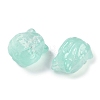 Transparent Spray Paint Glass Beads X1-GLAA-H035-01F-2