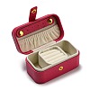 PU Imitation Leather Jewelry Box LBOX-E001-01D-4