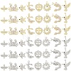 32Pcs 8 Styles Alloy Rhinestone Pendants FIND-YW0011-53KCG-2