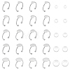 DIY Blank Adjustable 304 Stainless Steel Finger Rings Making Kits DIY-AN0001-22-1