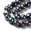 Natural Cultured Freshwater Pearl Beads Strands PEAR-E018-90-3
