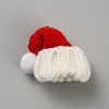 Christmas Theme Handmade Woolen Yarn Knitted Party Decoration AJEW-WH0314-525B-01-1