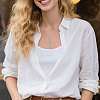 304 Stainless Steel Rectangle Pendant Urn Ashes Necklaces NJEW-WH0036-031P-6