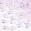 2-Hole Transparent Glass Seed Beads SEED-N004-002-C01-1
