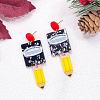 Acrylic Stud Dangle Earrings for Women WGDBD11-01-1