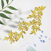 4Pcs Polyester Computerized Embroidery Cloth Iron on/Sew on Patches PATC-CY0001-80B-3