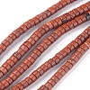 Natural Red Jasper Beads Strands LS-G-L528-09-1